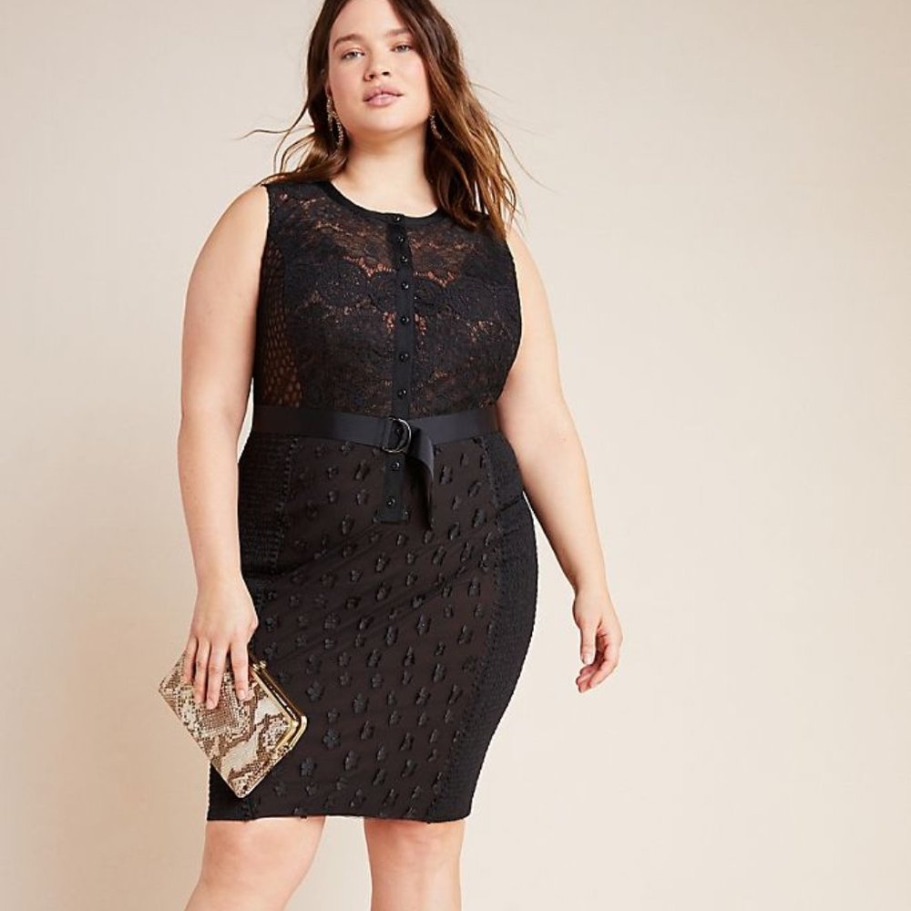 Byron Lars Gisella Lace Sheath Dress